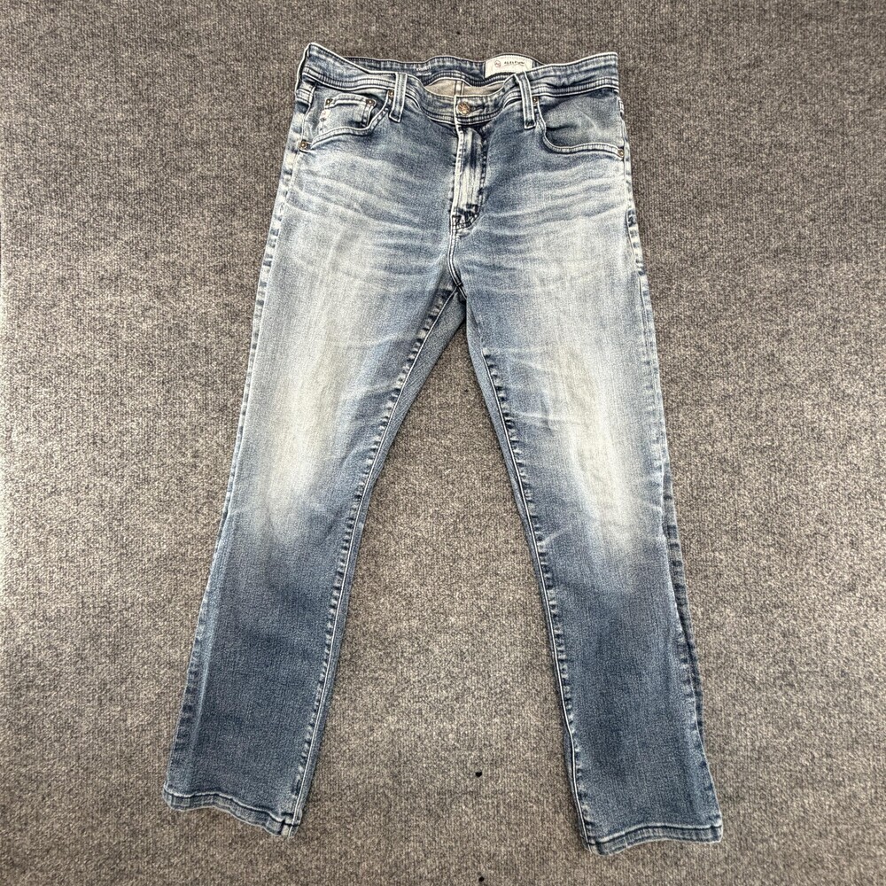 AG Adriano Goldschmied Jeans Mens 33R (Actual 32x28) Everett Slim Straight
